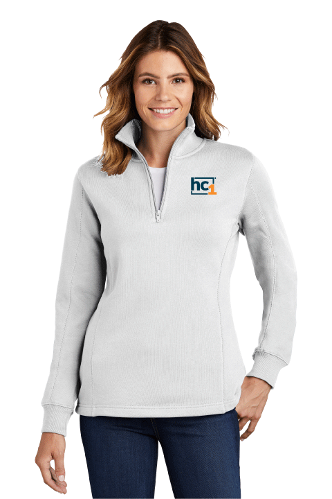 New Ladies 1/4-Zip Sweatshirt