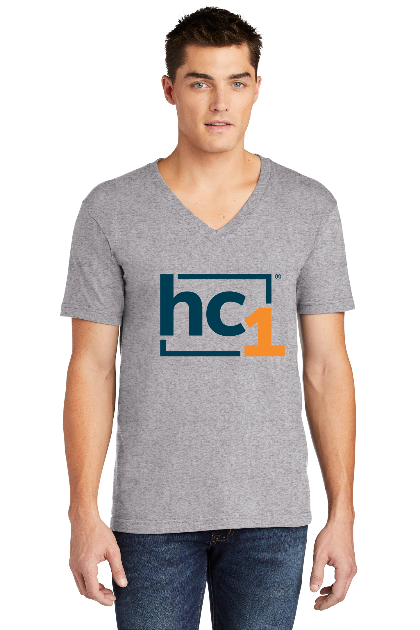Fine Jersey V-Neck T-Shirt